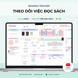 Theo dõi việc đọc sách – Google sheets template