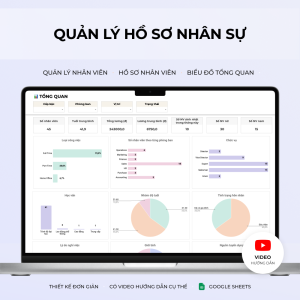 Quản lý hồ sơ nhân sự – Google sheets template