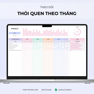 Theo dõi thói quen hằng tháng